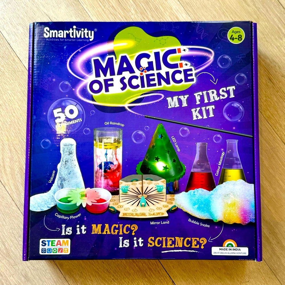 Magic of Science DIY STEAM Activity Kit - New in Box - Ages 4-8